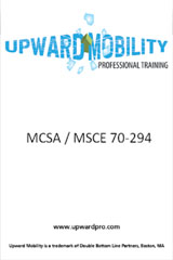 Sample View of 70-294 Windows Server Exam Mode