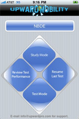 Sample View of ADA NBDE Part I Exam Prep Mode