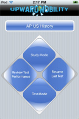 Sample View of AP US History Exam Prep  performance