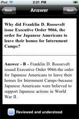 Sample AP US History Exam Prep Answer Mode