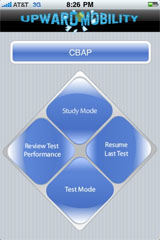 Sample View of Business Analyst Exam Prep Mode