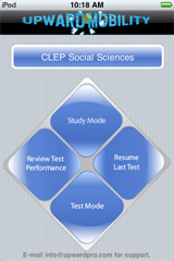 Sample View of CLEP Social Sciences Exam Prep  Mode1