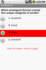 Sample View of CLEP Sociology Exam Prep1