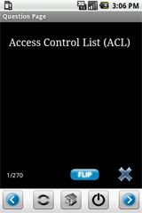 Sample View of CompTIA Network+ Flashcards1