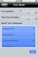 Sample View of FSOT Foreign Service Test Prep Test Mode