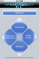 Sample View of NAPLEX Exam Prep Mode