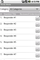 Sample View of NREMT First Responder Exam  Mode1