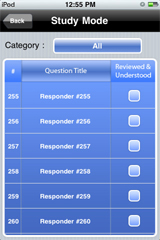 Sample NREMT First Responder Exam Study Mode