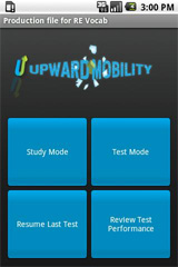 Sample Real Estate Vocabulary Quiz Study Mode