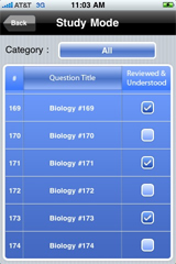 Sample SAT II Biology Subject Test Study Mode