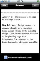 Sample Six Sigma Green / Black Bundle Answer Mode