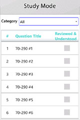 Sample Windows Server 70-290 Exam Study Mode
